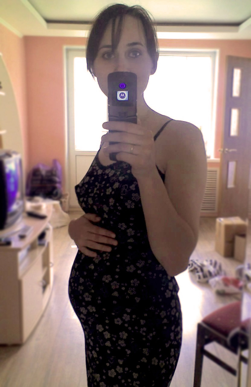 Фото с первой беременности