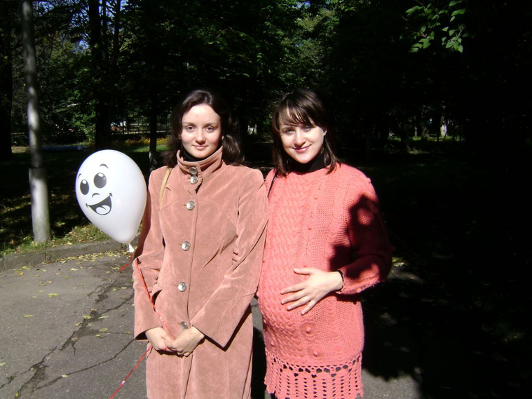 Фото с первой беременности