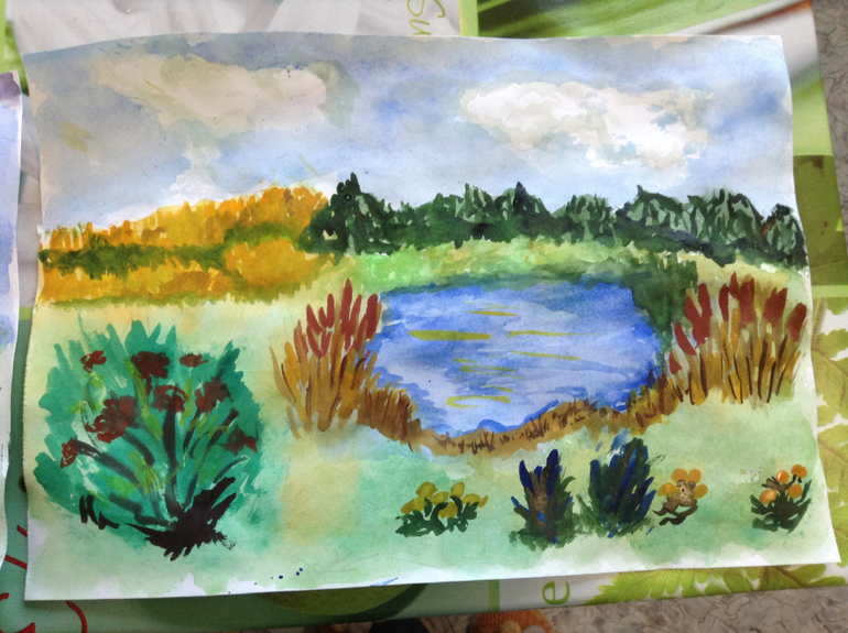 Акварельки