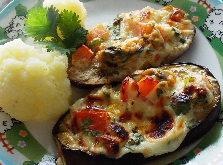 Баклажаны запеченные)