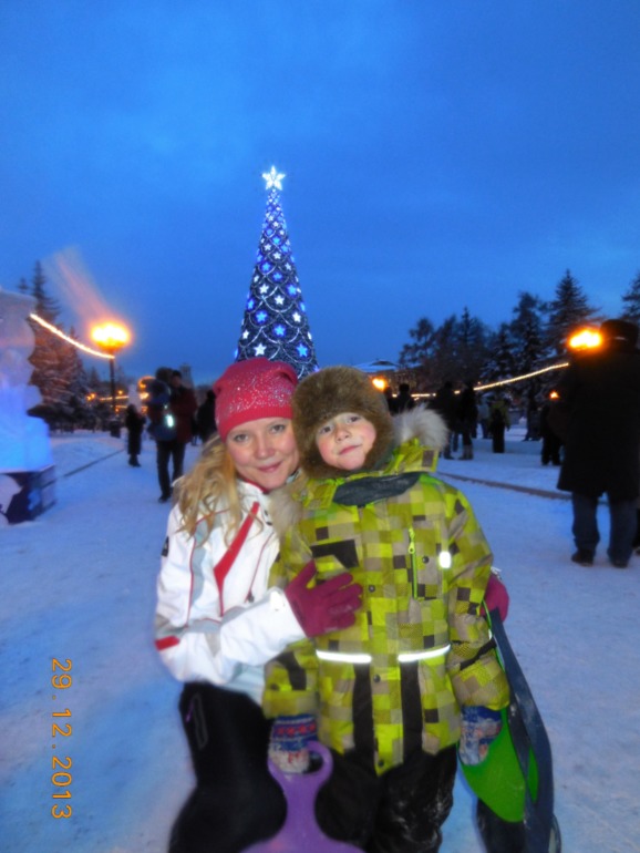 Городская ёлка, сквер им. Кирова