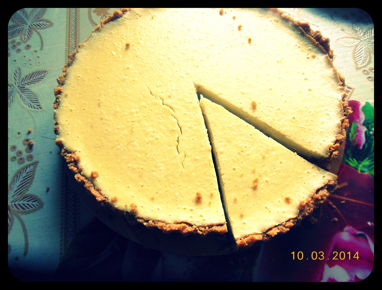 Лаймовый чизкейк