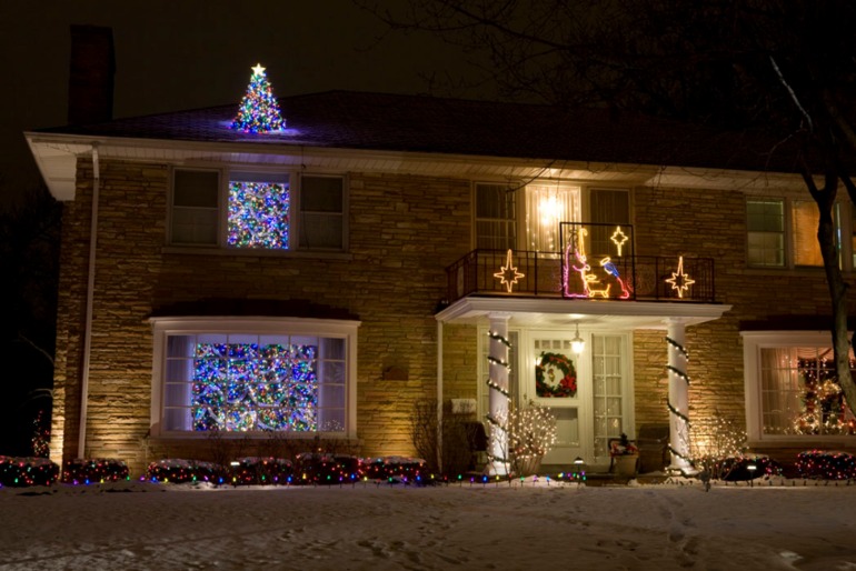 christmas lights