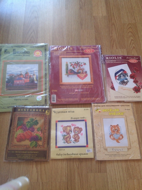 Обменяю новые наборчики на другие наборы из РТО или Риолиса.