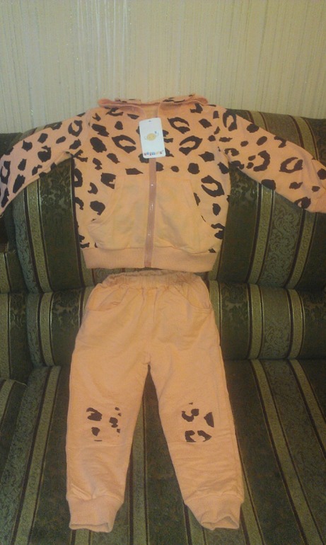 Костюм Леопардик. Синий и оранжевый. Цена 460 руб!!!  Бывает СКИДКА!!! Давайте соберем СИНИЙ