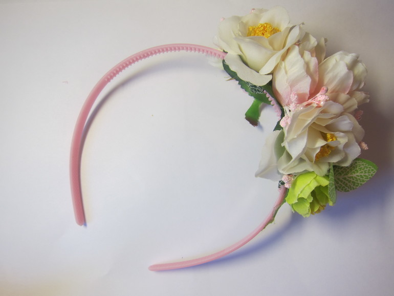 Новые цветочные ободочки!!!
