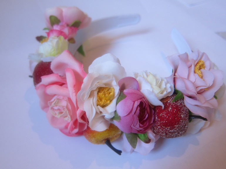 Новые цветочные, фруктовые ободочки!