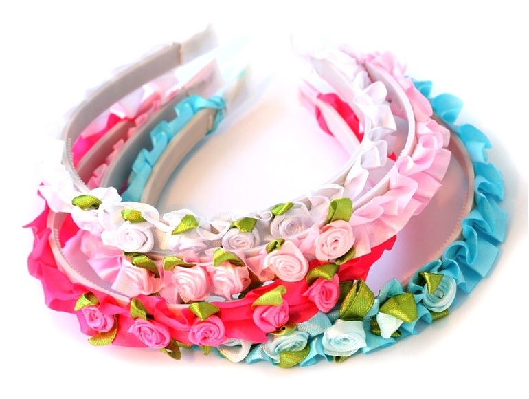 Цветочные ободки!