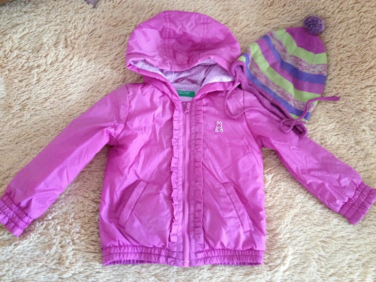 Куртка легкая Benetton р.82 (12-18 м)