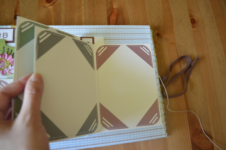 Альбом ручной работы для малыша + мамина сокровищница