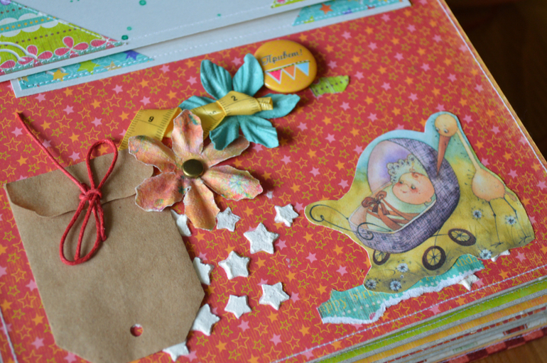 Альбом для новорожденного мальчика