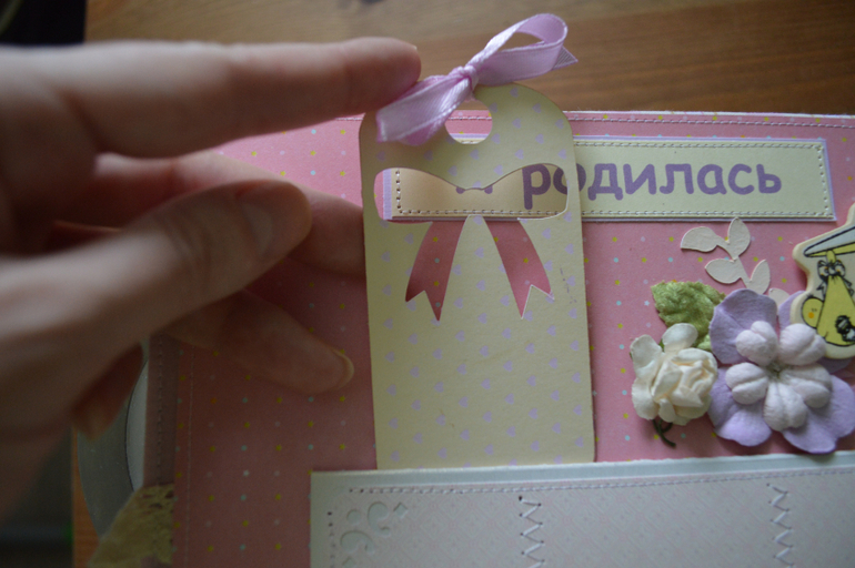 Альбом для новорожденной девочки