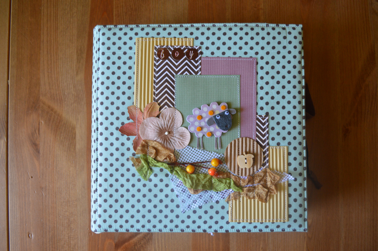 Альбом ручной работы для малыша + мамина сокровищница