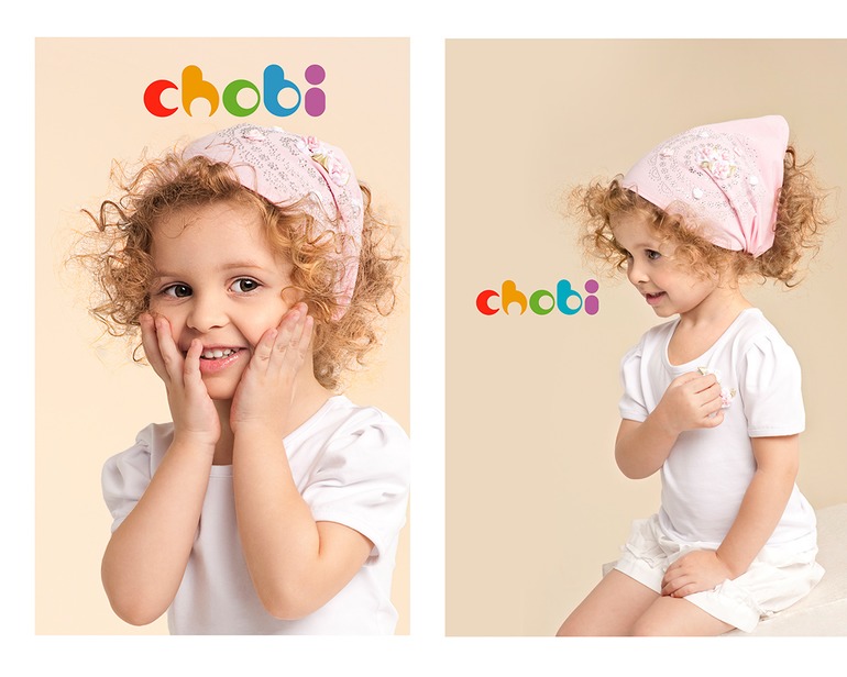 Продаю шапочки CHOBI (весна-лето 2014) для девочек, только новые