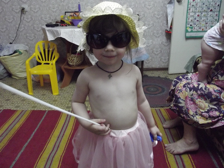 В гостях у бабушки....