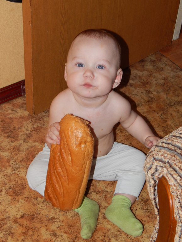 Костику 10 месяцев. Как меняются детки