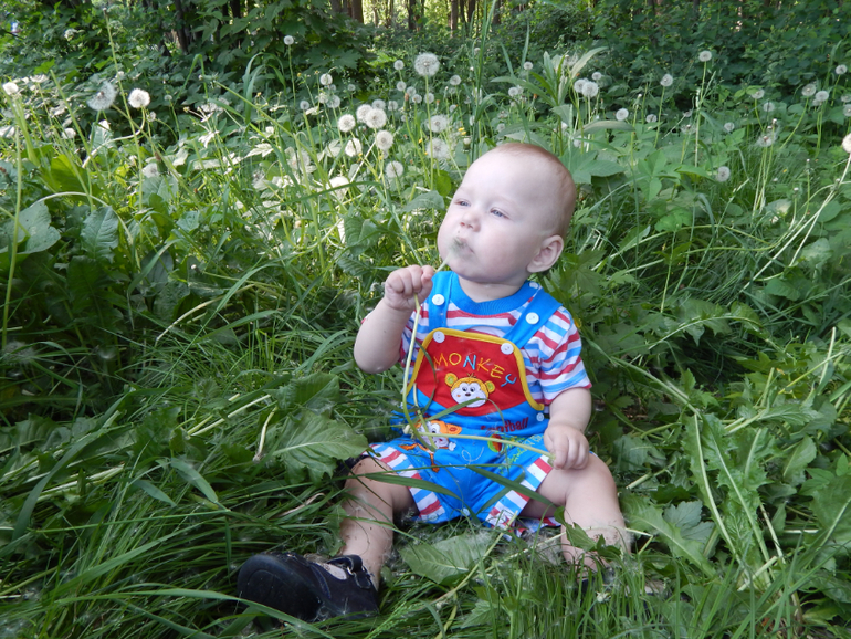 Костику 10 месяцев. Как меняются детки