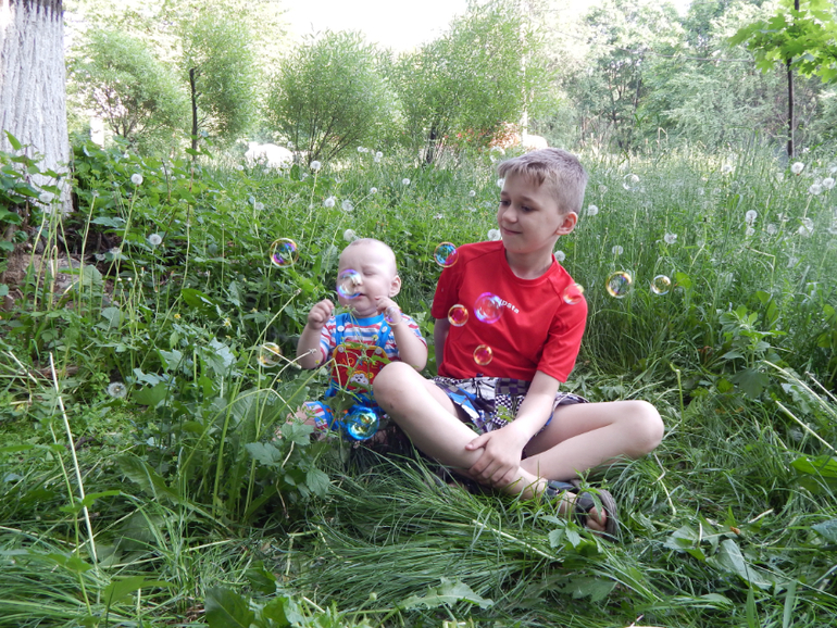 Костику 10 месяцев. Как меняются детки