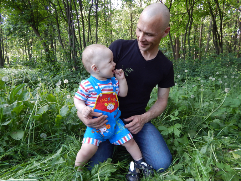 Костику 10 месяцев. Как меняются детки