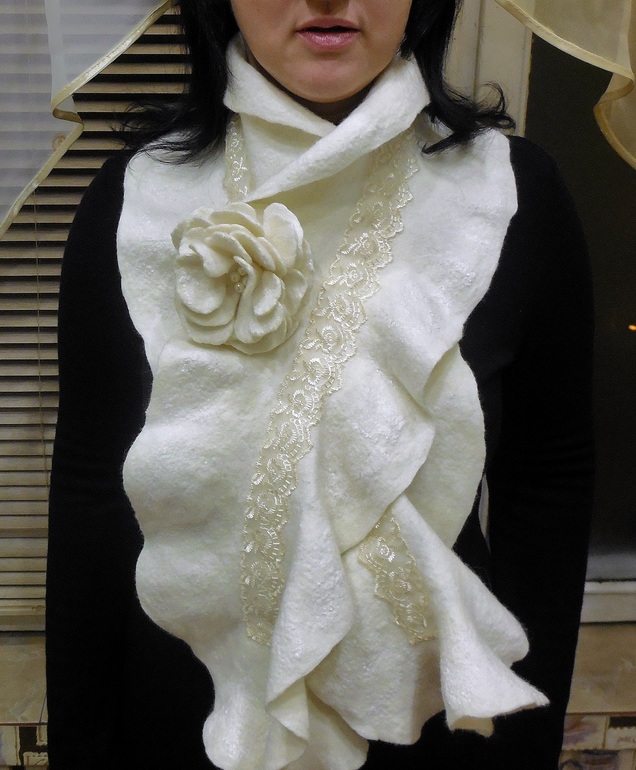 Жилеты из шерсти и шарф!!!