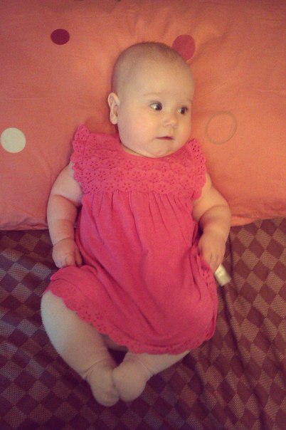 Моя сладкая доця :*