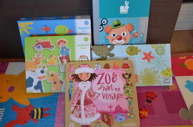 Магниты, магнитики.. (Djeco, Janod, Sentosphere)