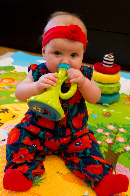 Кирочка и её седьмой месяц!