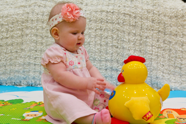 Кирочка и её седьмой месяц!