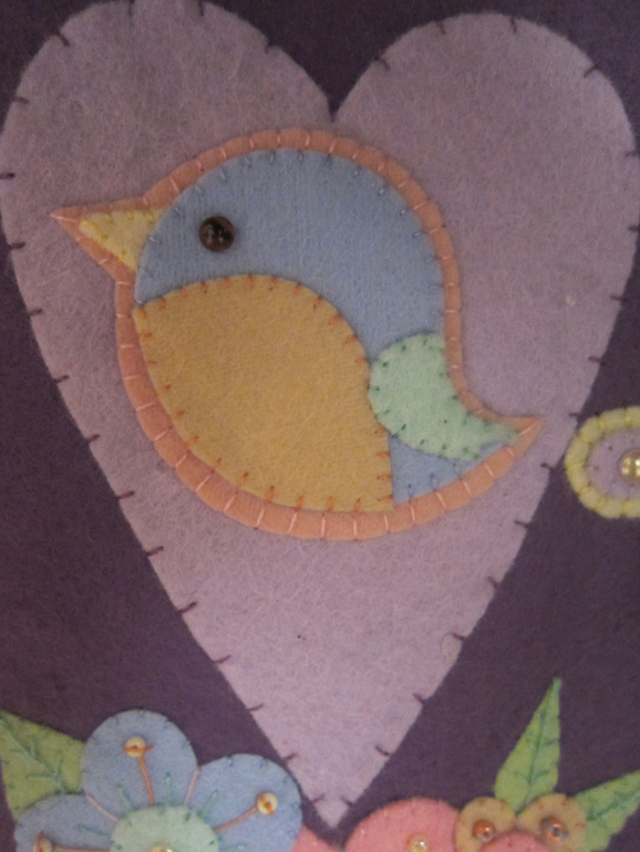 Фиолетовый оргпнайзер для крючков