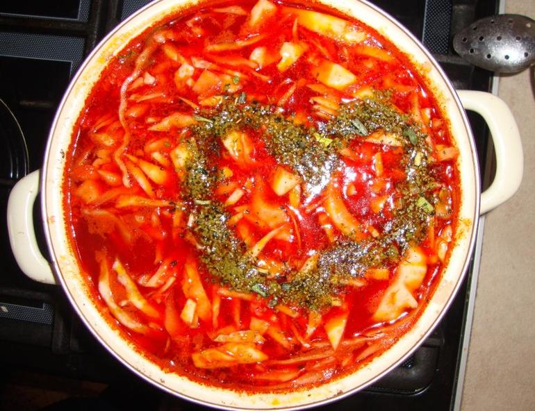 Борщ, который варят мои мужчины