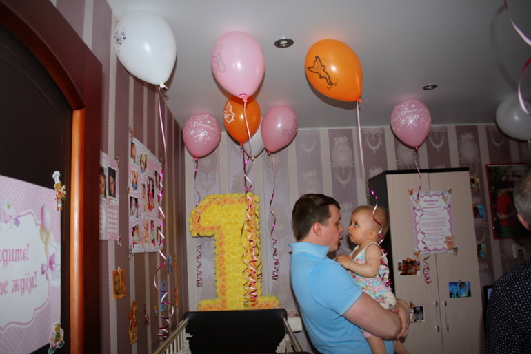 Годик нашей Доченьки***