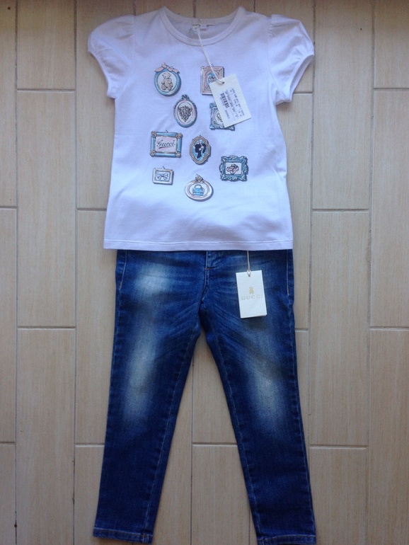 Gucci!!! Лето 2014!!! Джинсики 4 г -6500, футба 4 г-3900