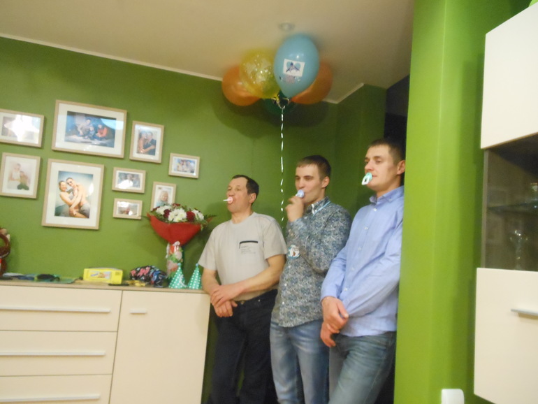 Наши 2 годика с Винни-Пухом