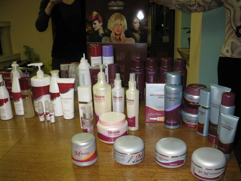 Mon Platin для волос из Израиля