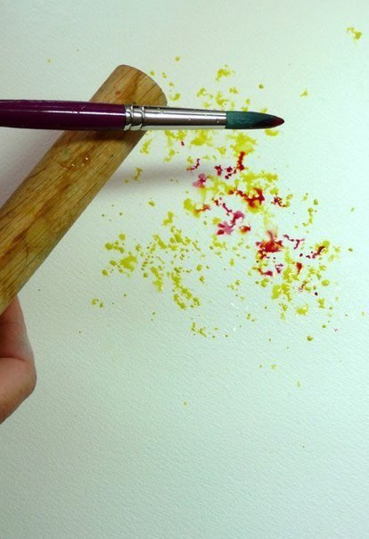 Рисуем осеннее дерево акварелью — 4 ответов | форум Babyblog