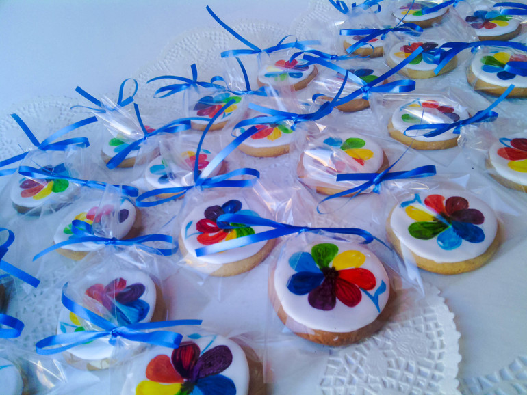 Пасхальные пряники на благотоворительную ярмарку