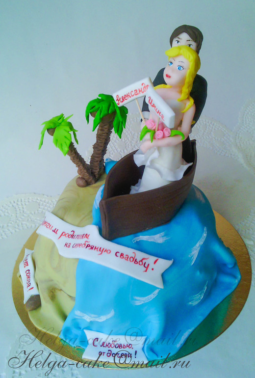 Свадебный торт на заказ г. Железнодорожный