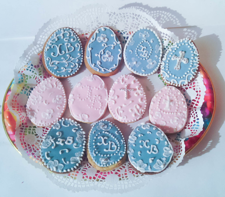 Пасхальные пряники на благотоворительную ярмарку