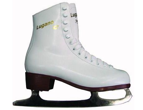 Коньки фигурные GRAF LUGANO WHITE 31 размер