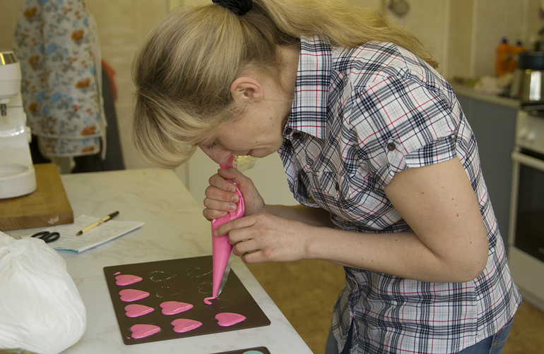 МК по приготовлению макарон.