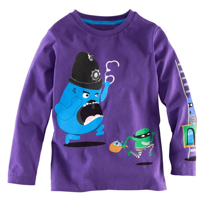 Дизайнерские детские футболки с длинным рукавом. Много.