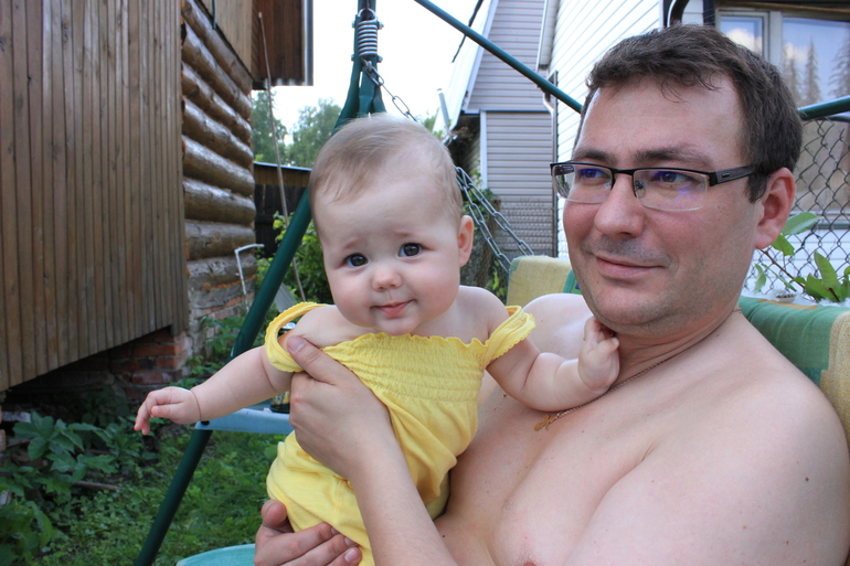 Эх.. Поехали с детем на дачу