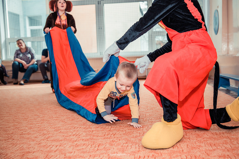 День рождение в садике.