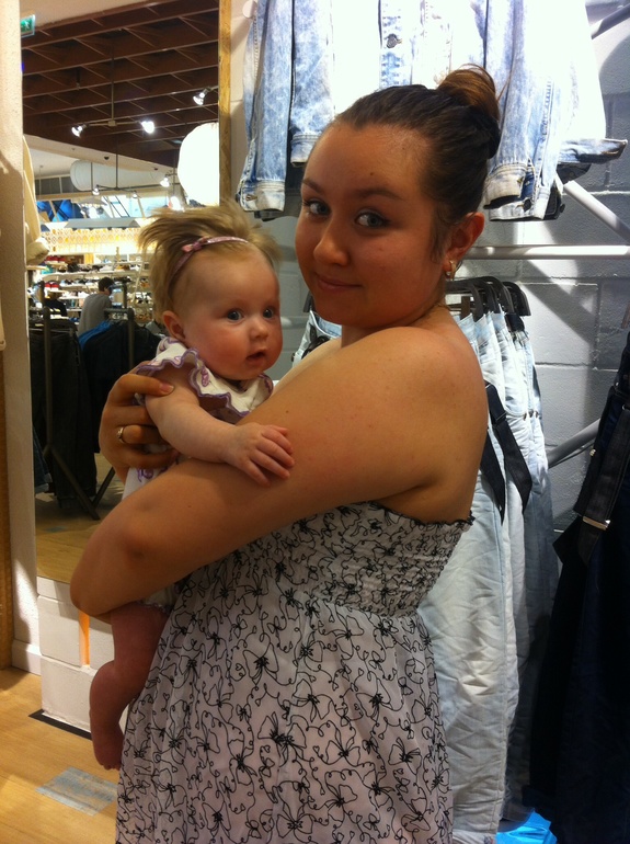 Наш первый шопинг