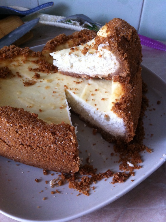 Первый чизкейк