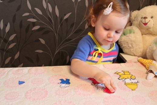 Занятие "Одежда-обувь" (по методу Шичиды)