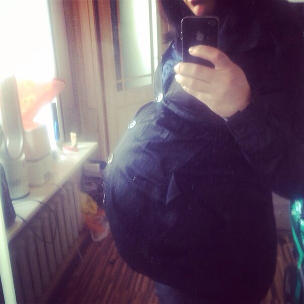 Последние беременные фотки