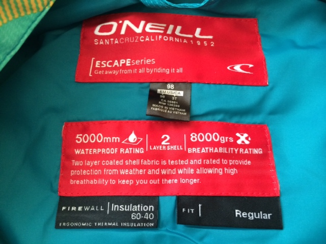 Демисезонный комбинезон O*Neill