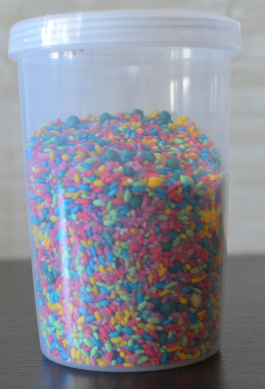 красим рис, макароны...