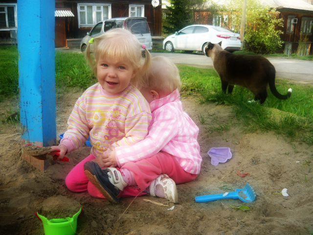 Первые совместные штришки!